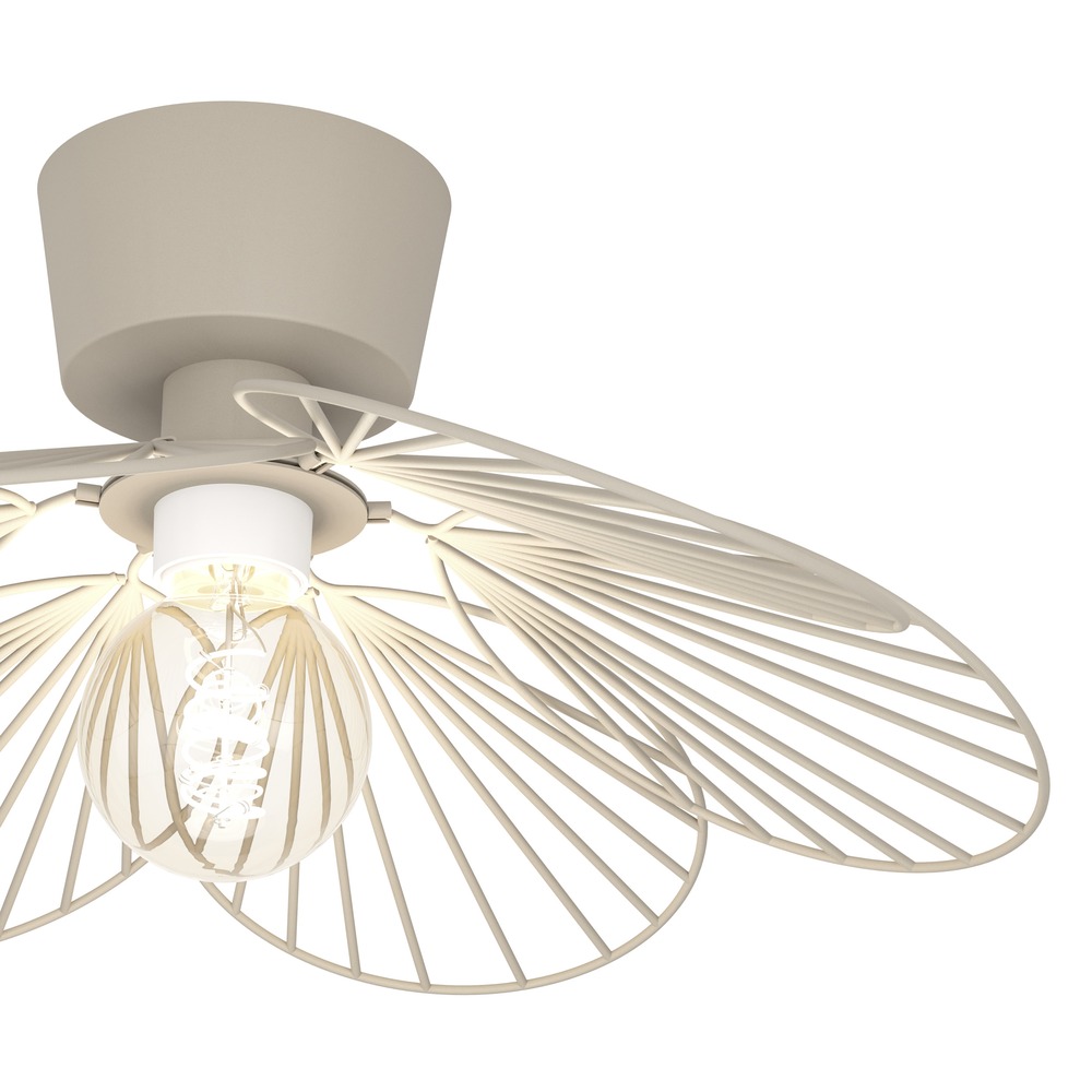 Lampe de plafond Binacua brun sable Ø 45 cm Eglo 9008606405954