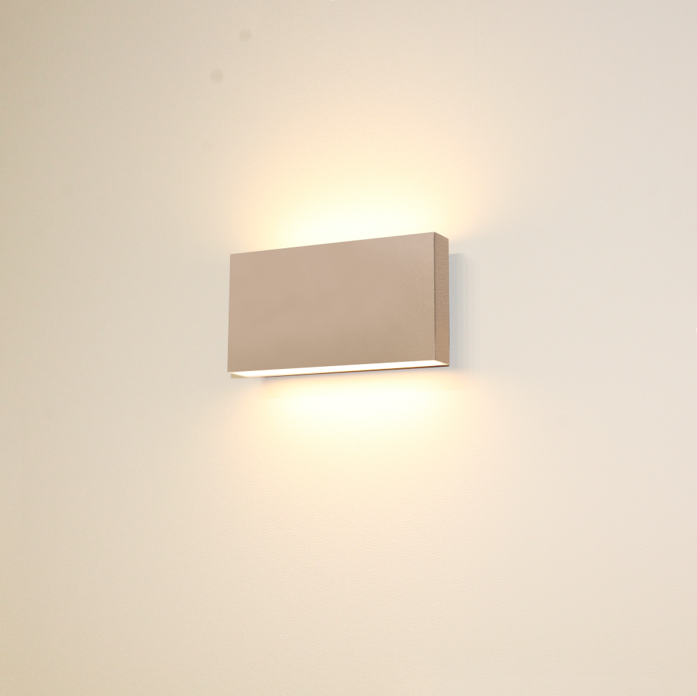 Lampe murale en sable Box2 Haut et bas