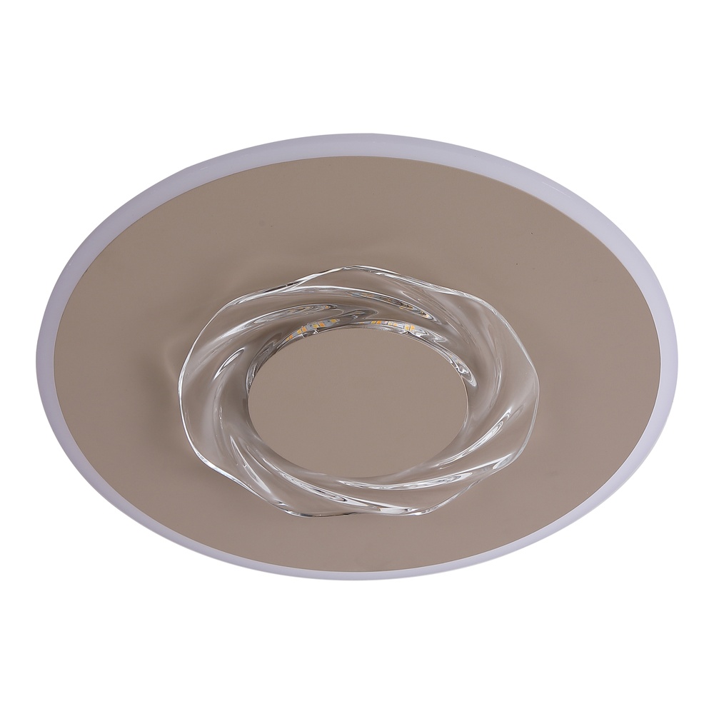 Éclairage de plafond moderne Wreath brun sable Searchlight 5,05342E+12