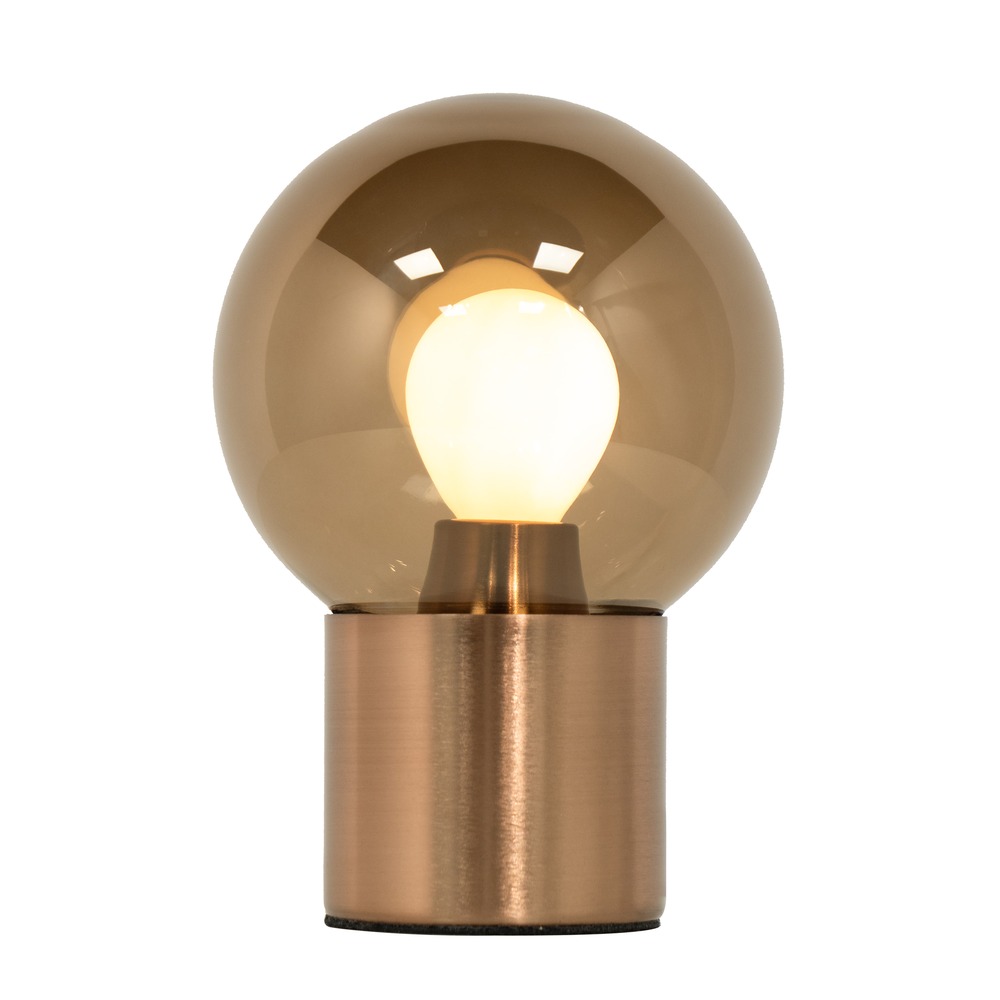 Lampe de table de conception Bravino Bronze en cuivre