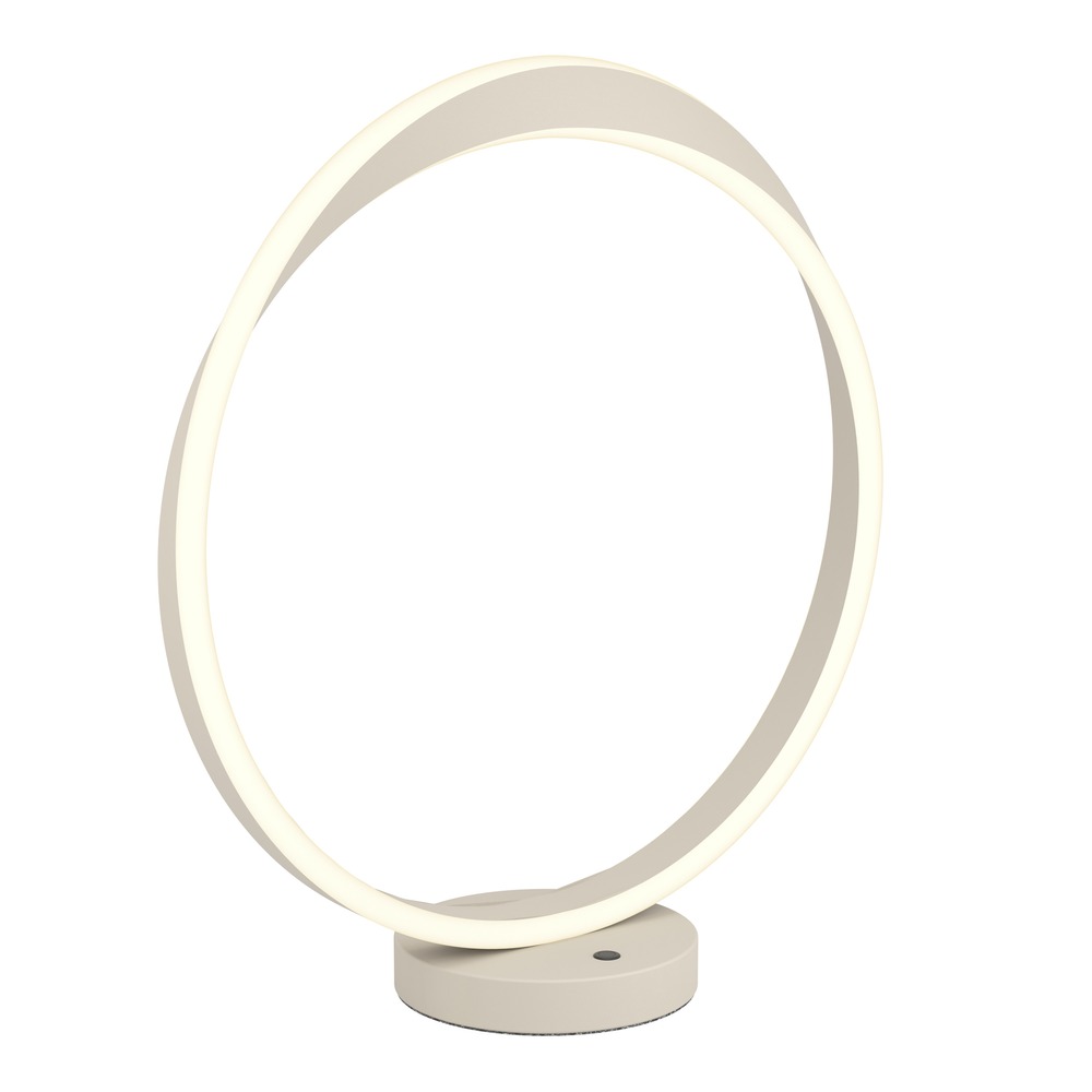 Lampe de table de conception Camerota brun sable