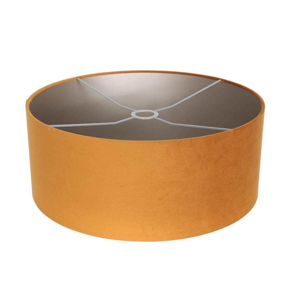 Vloerlamp Curve zwart met gouden kap Ø 50cm Steinhauer 8712746179453