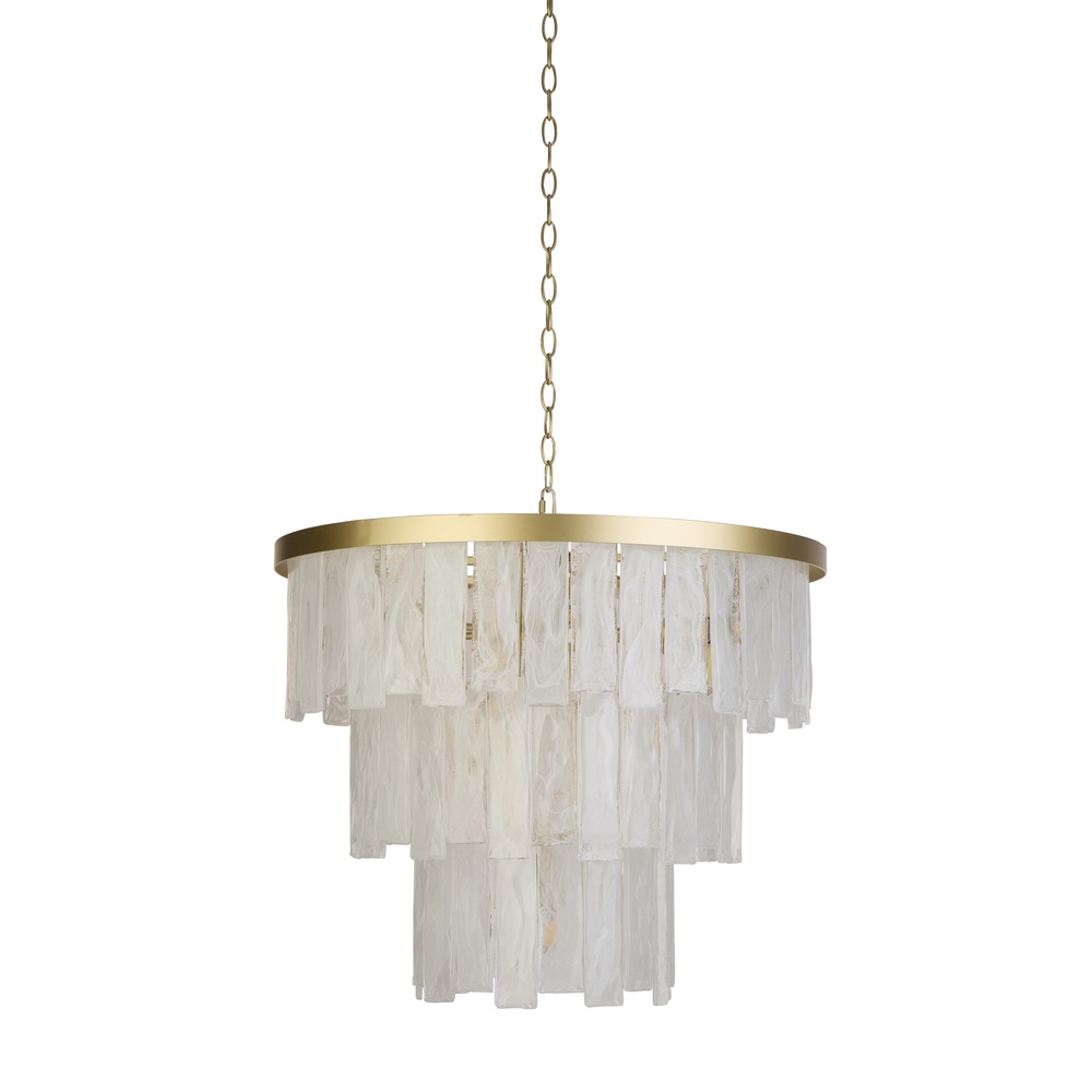 Lampe suspendue Formalux Ø 65 cm d’or Searchlight 5,05342E+12