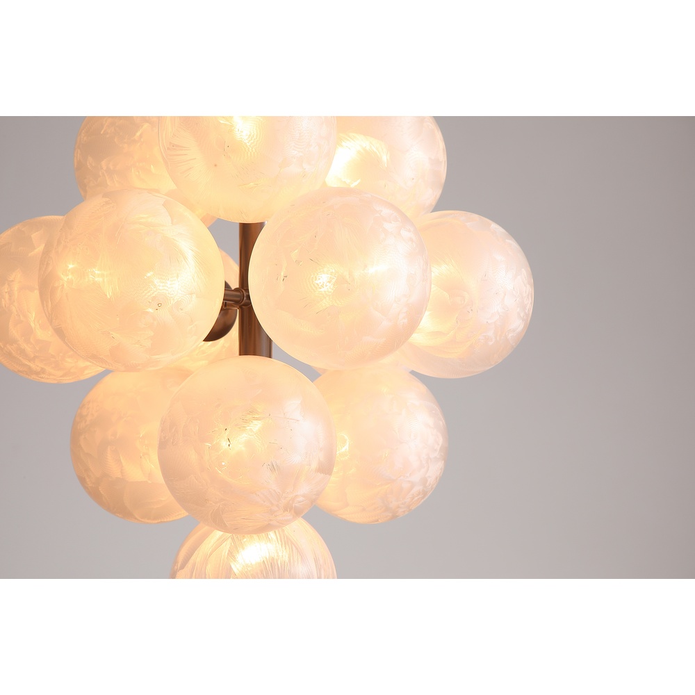 Lampe pendante de conception Frosty bronze Searchlight 5,05342E+12