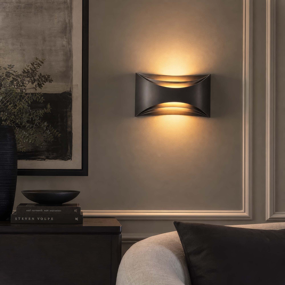 Lampe murale Leon Bronze de conception Searchlight 5,05342E+12