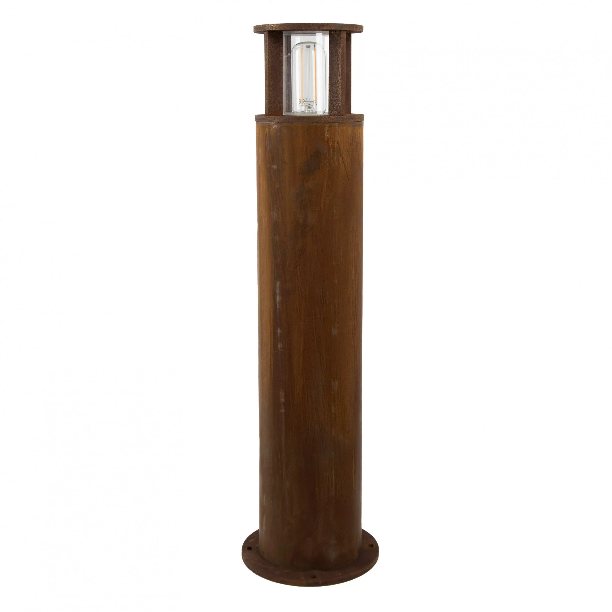 Lampe de jardin ronde Marina 60 Corten