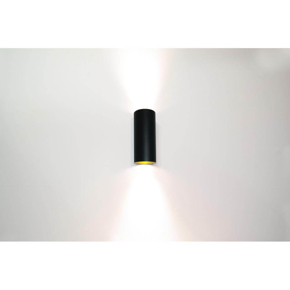 Spot apparent design Roulo Noir avec de l’or de haut en bas par ...