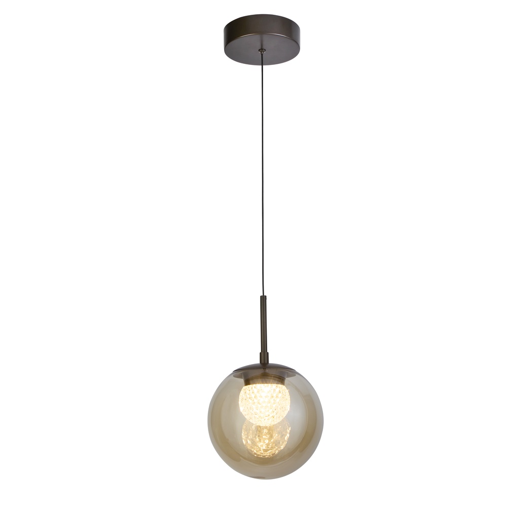 Lampe pendante de conception Solis bronze Ø 20 cm