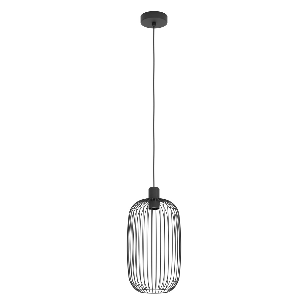 Lampe suspendue filaire Lodods noir Ø 22cm Eglo 9008606390274