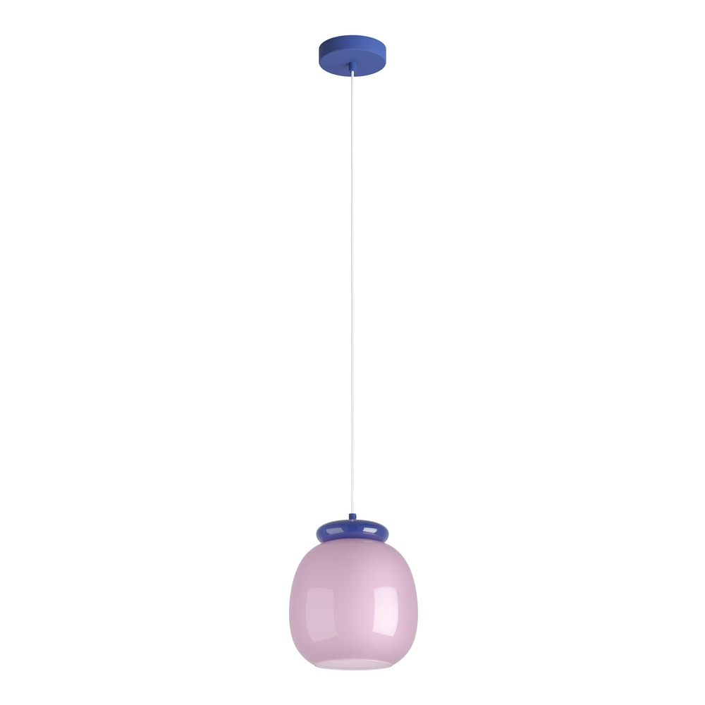 Lampe pendante de conception Berardelli rose avec bleu Ø 23cm Eglo 9008606404933