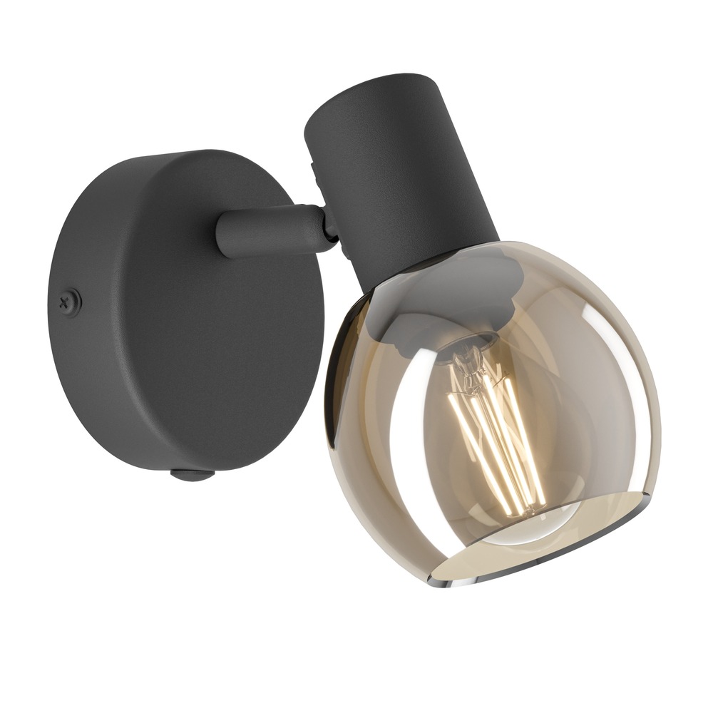 Lampe murale Castellazo Noir