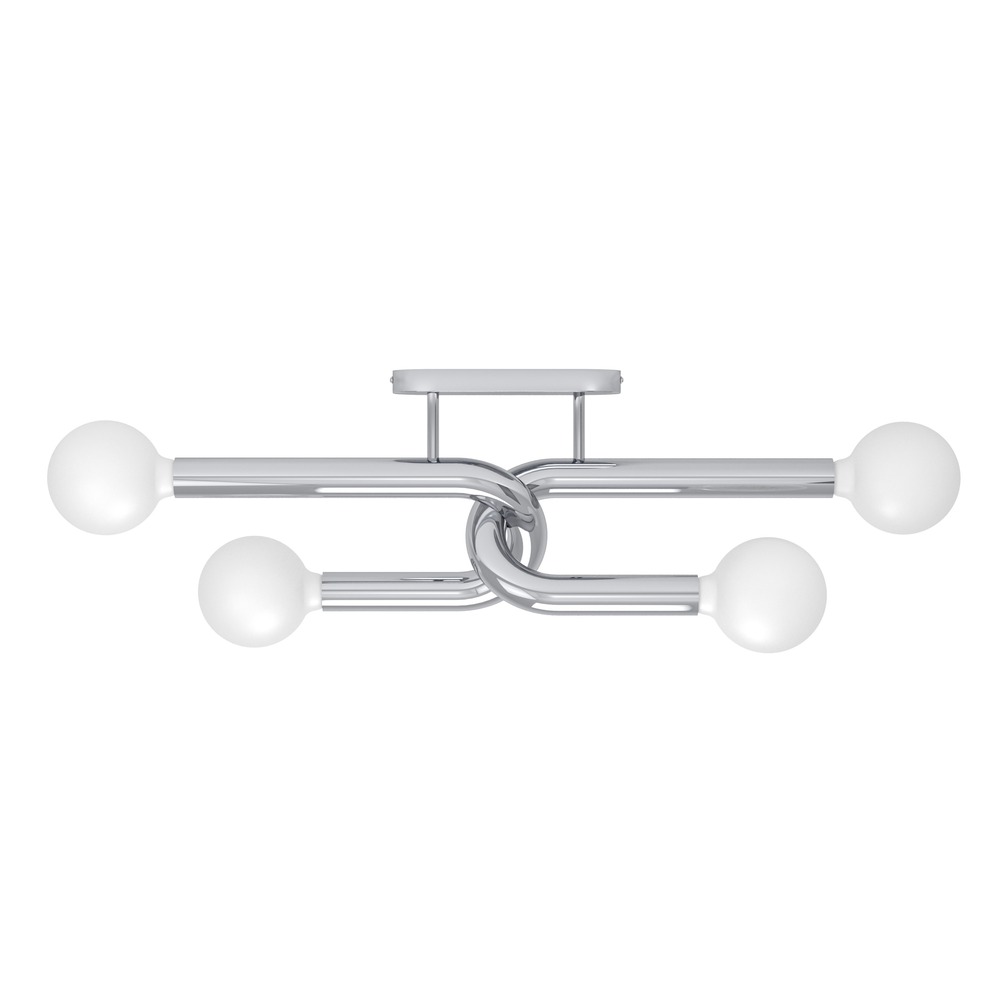 Lampe de plafond à design Mellili Chrome Eglo 9008606406678