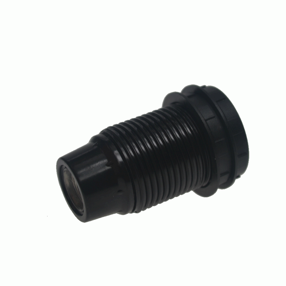 Support de lampe E14 - Base noir avec 2 anneaux Vtac 8717692021641