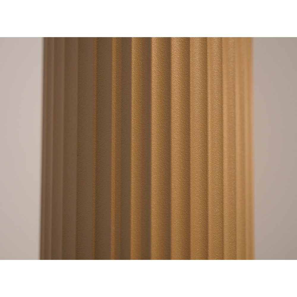 Lampe pendante de conception Fariolo brun sable 6 lumières Ø 48cm Eglo 9008606391653