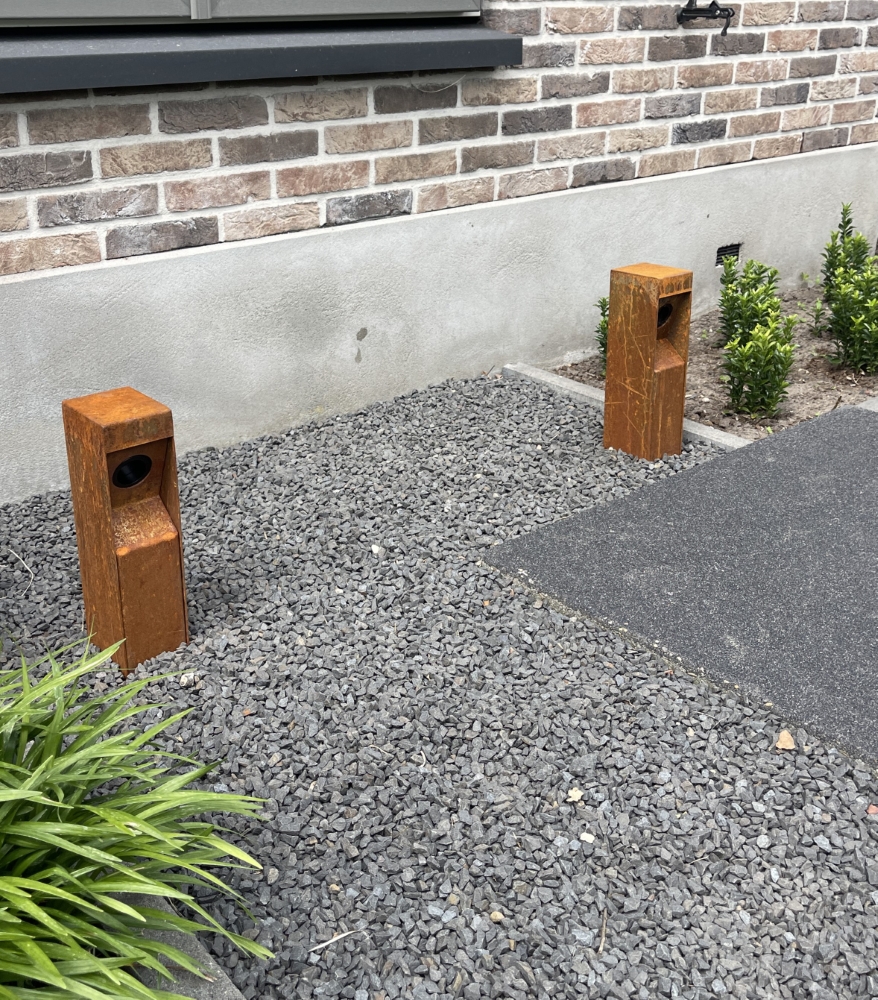 Éclairage de chemin Gis 35 cm Corten LightLux 6150817716770