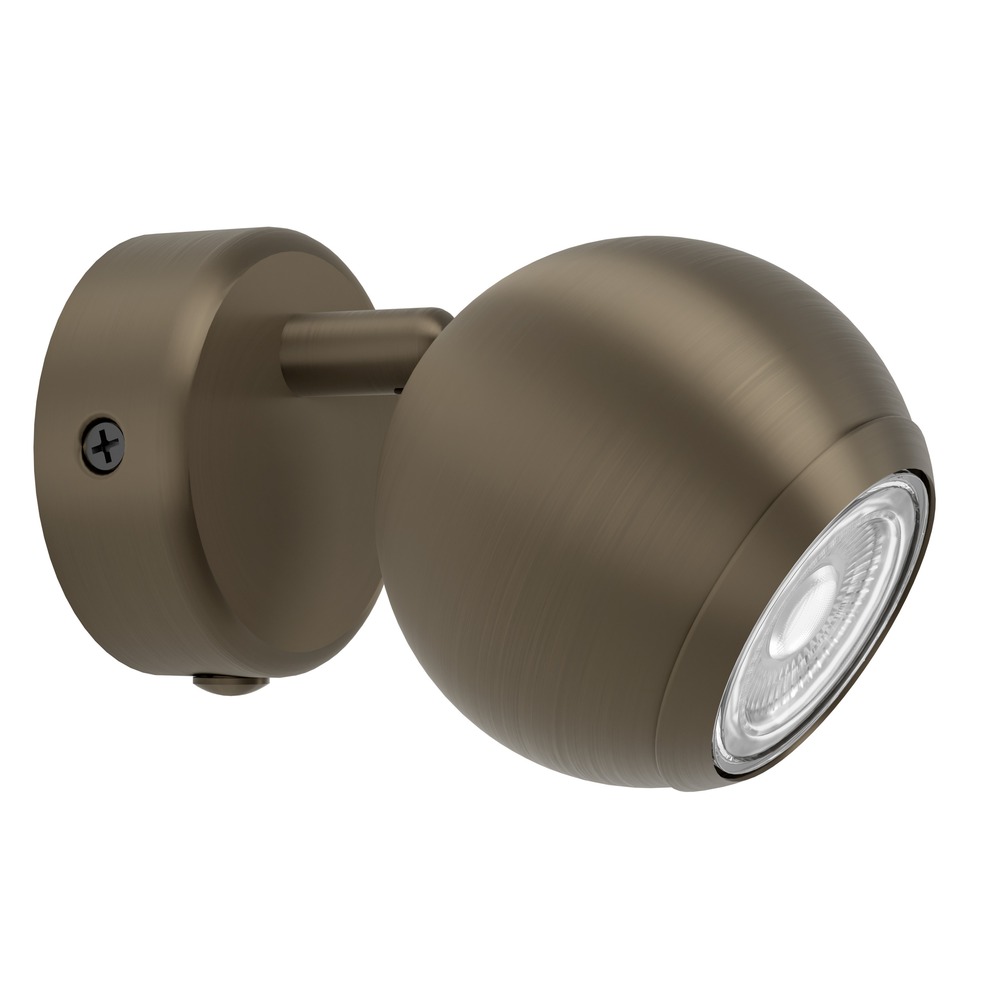 Lampe murale de conception Bimeda 1 Bronze foncé Eglo 9008606391134