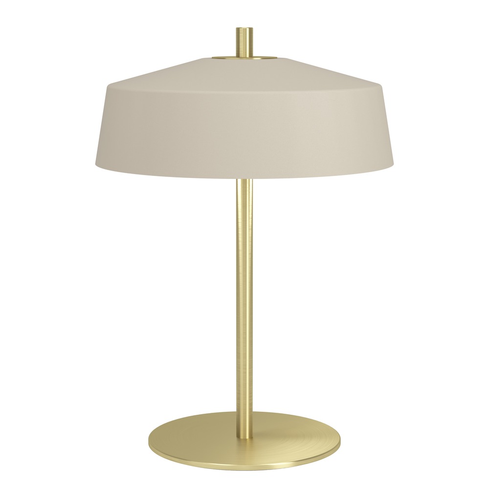 Lampe de table de conception Valdiola brun sable