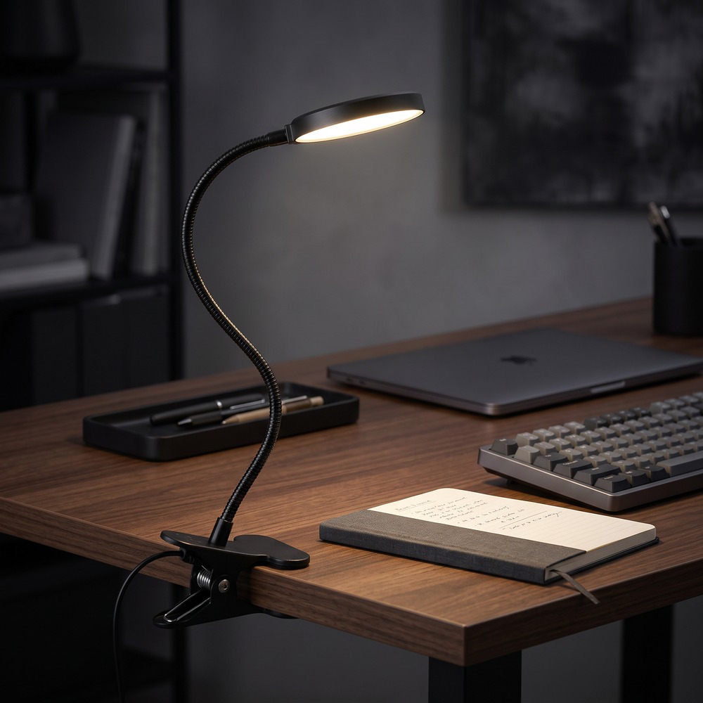 Lampe à pince Casetto Noir Eglo 9008606389278