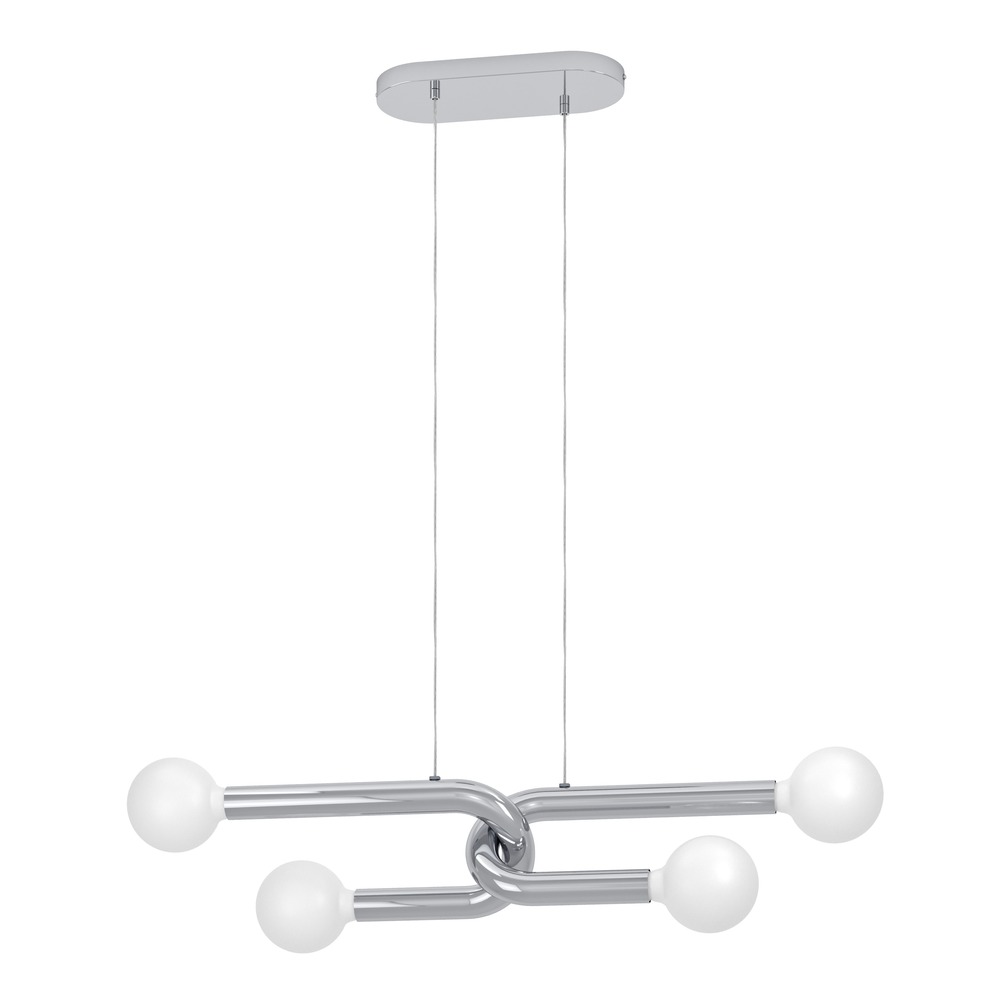 Lampe pendante de conception Mellili Chrome