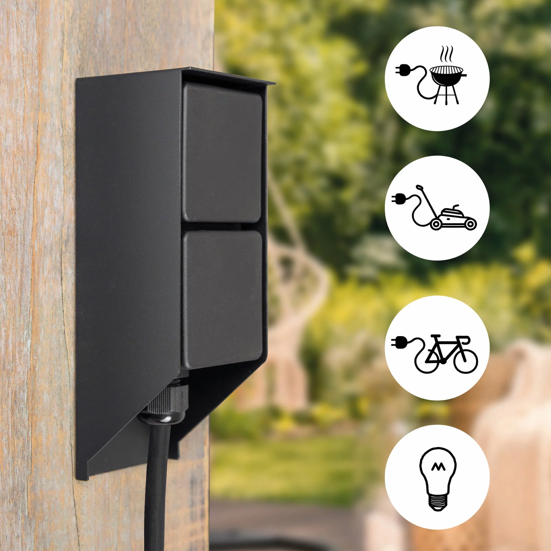 Prise Double noir KS 8714732778404