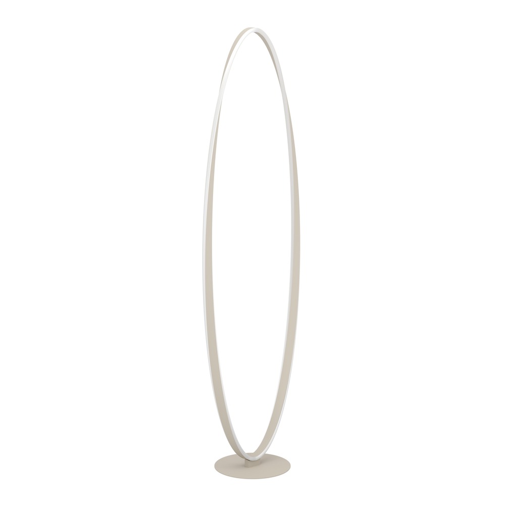 Lampadaire de conception Camerota brun sable