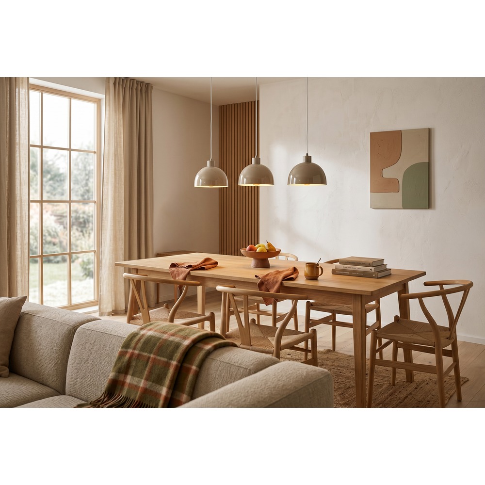 Lampe suspendue Cazalilla brun sable Eglo 9008606407033