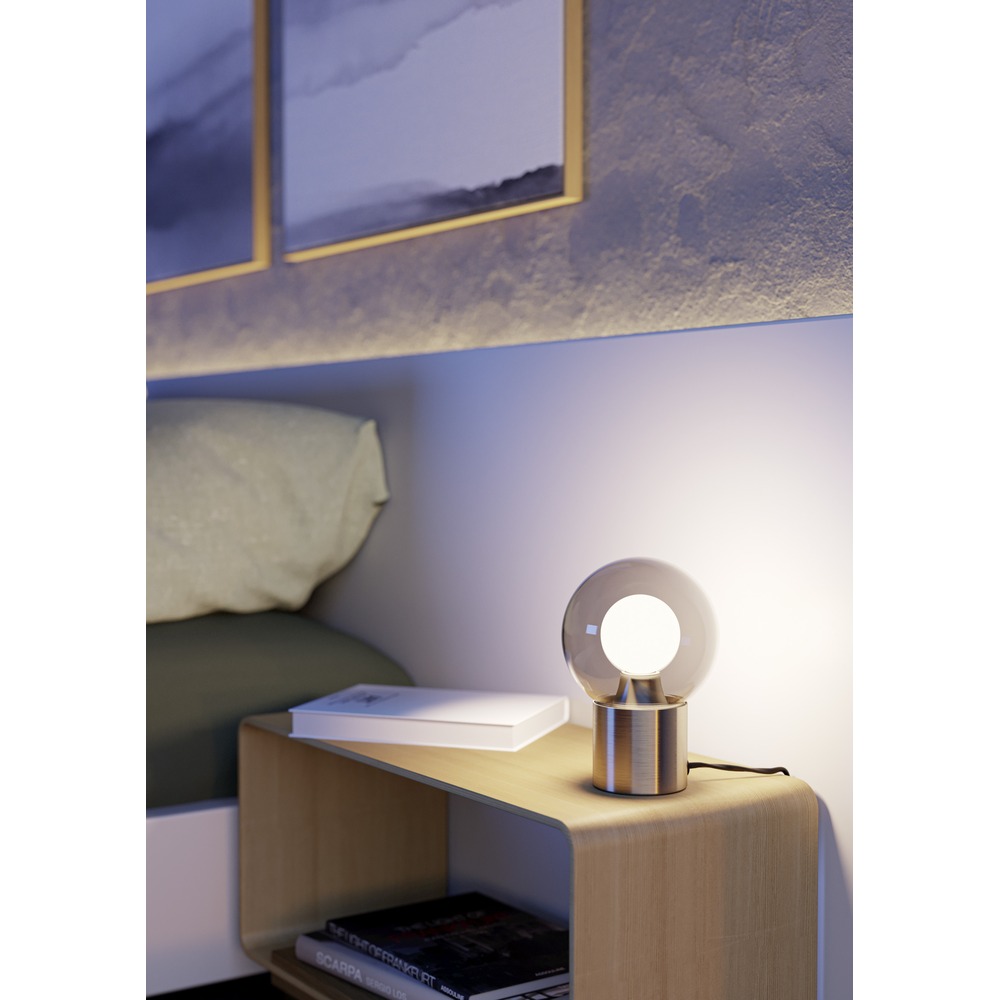 Lampe de table de conception Bravino nickel Eglo 9008606392261