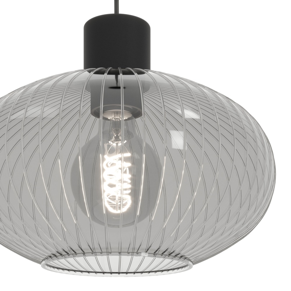 Lampe suspendue Dasmina Noir Eglo 9008606406333