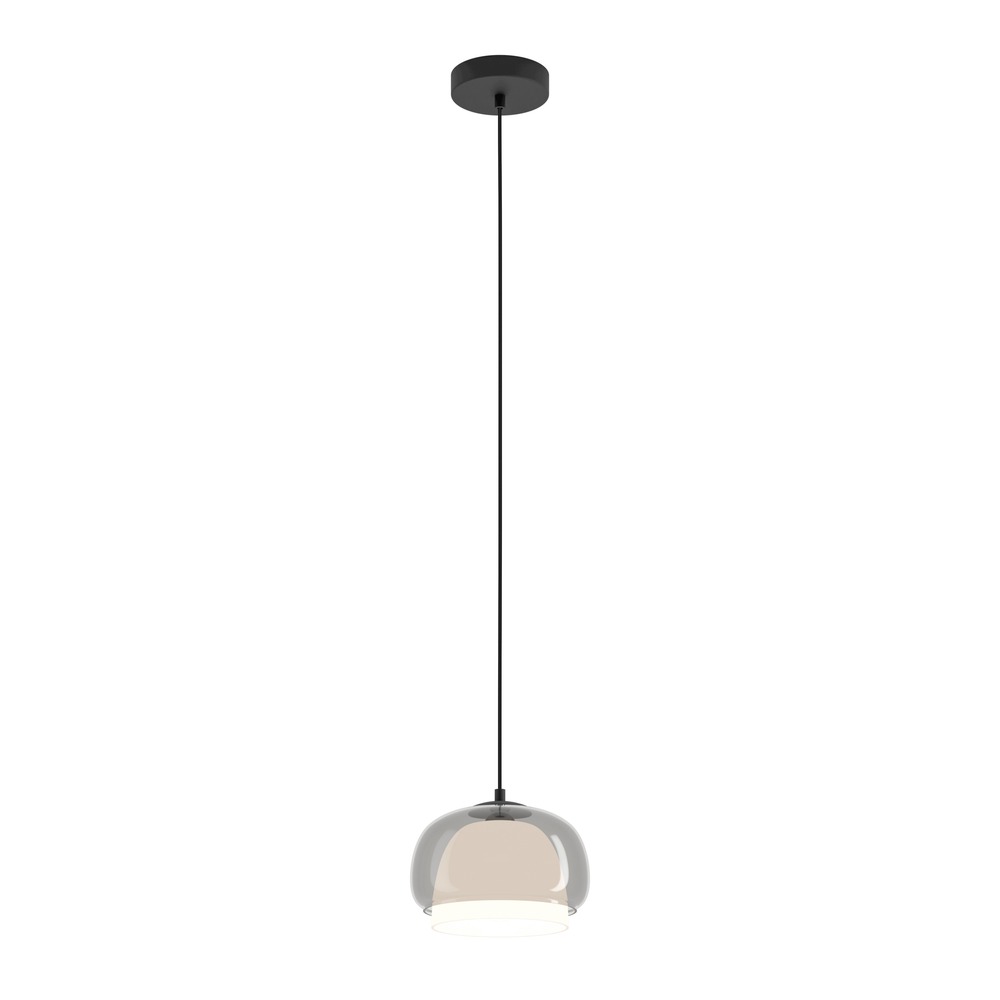 Lampe pendante de conception Belomontejo noir Ø 22cm Eglo 9008606406722