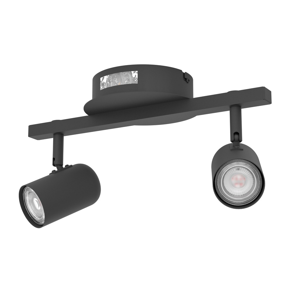 Emplacement monté en surface Montemurro 2-noir clair Eglo 9008606392216