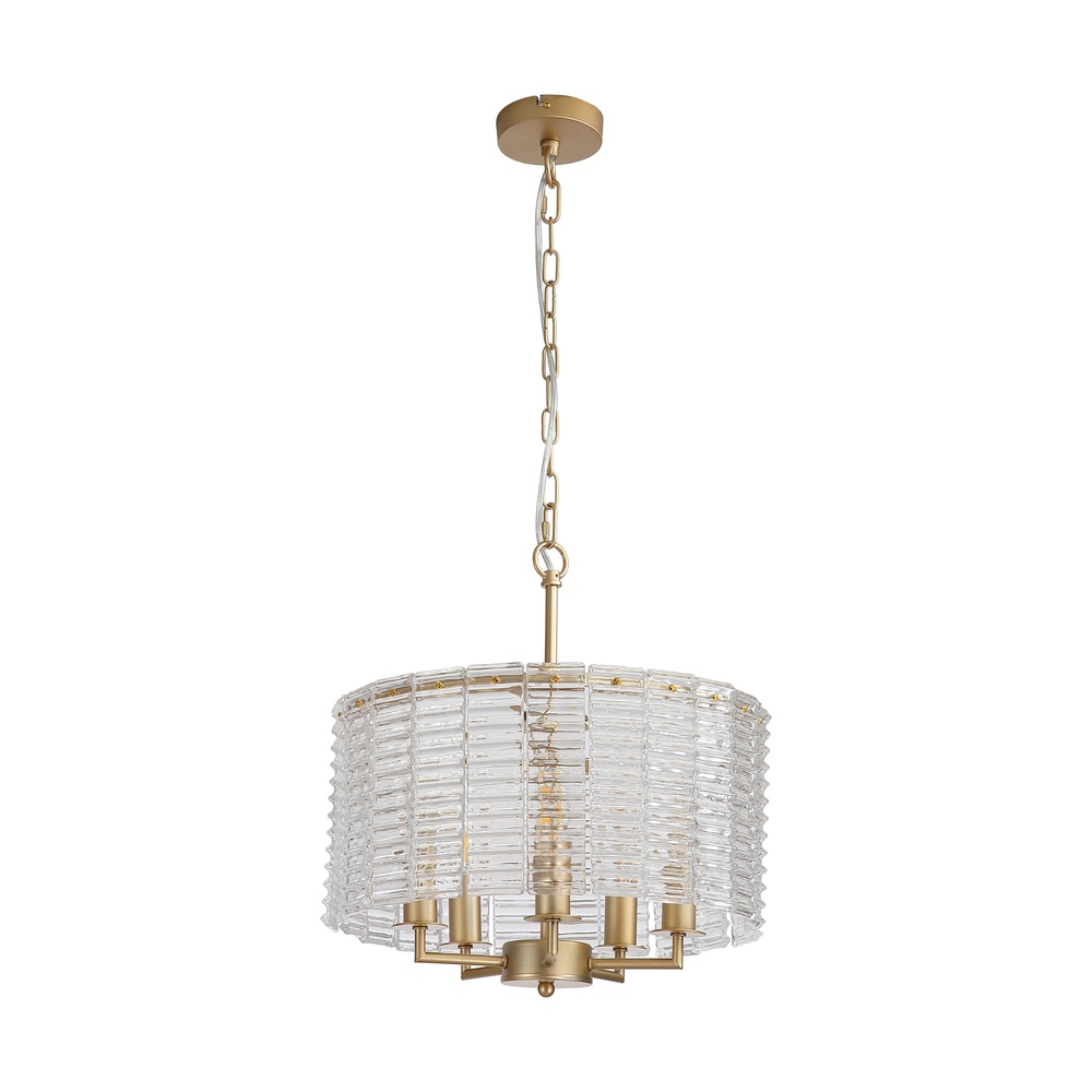 Lampe pendante classique Flute or Ø 40cm Searchlight 5,05342E+12