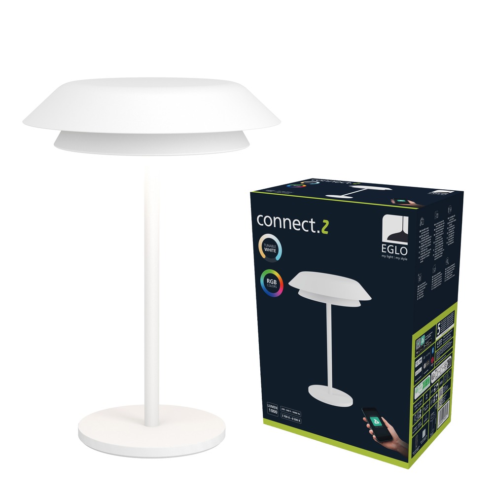 Lampe de table intelligente Arroyo-Z Blanc Eglo 9008606390311