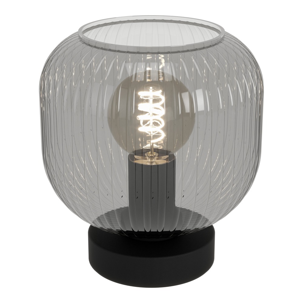 Lampe de table de conception Dasmina noir Ø 20cm