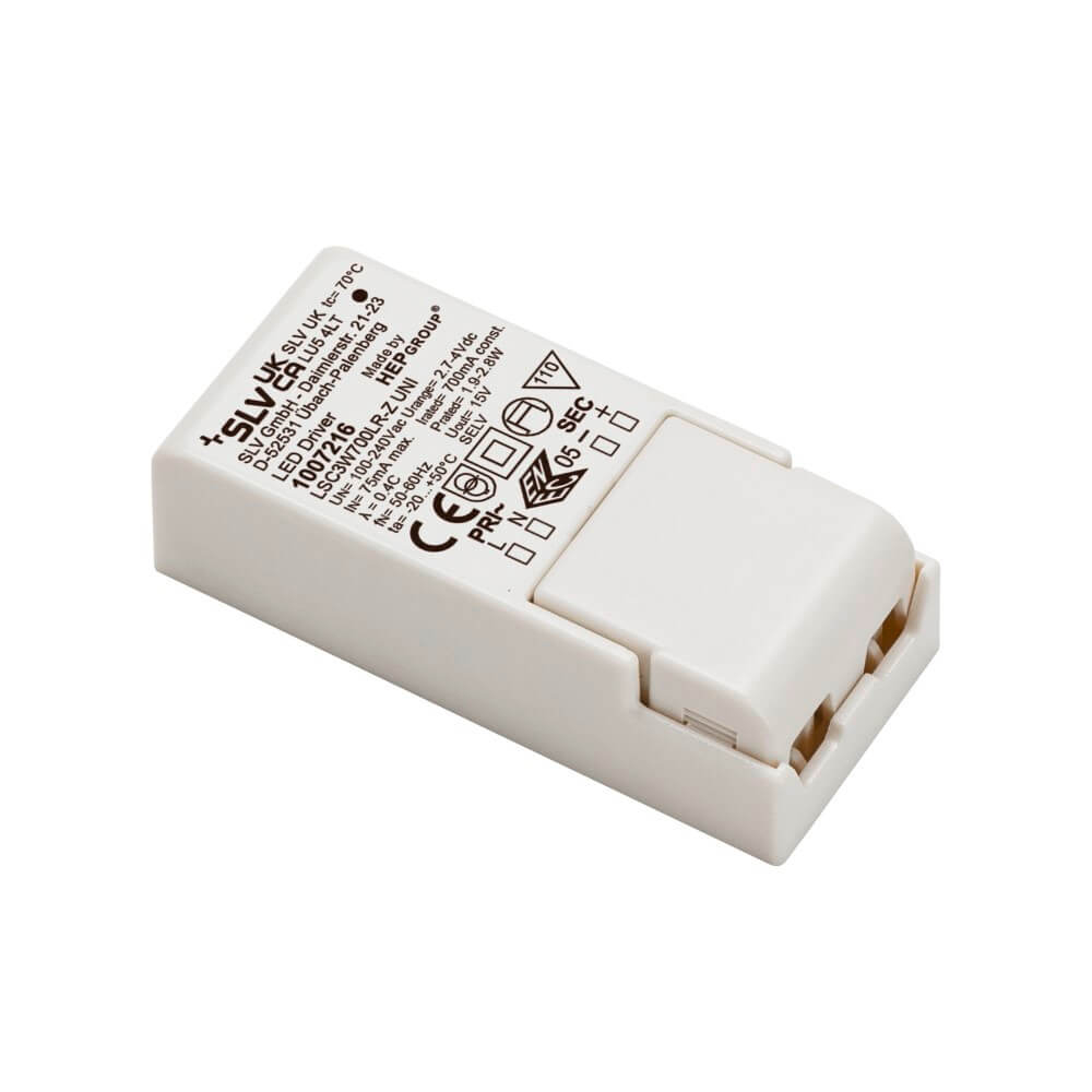 Led Driver 2,7-4V - 2,8W - 700mA par SLV acheter | LuminairesTotal