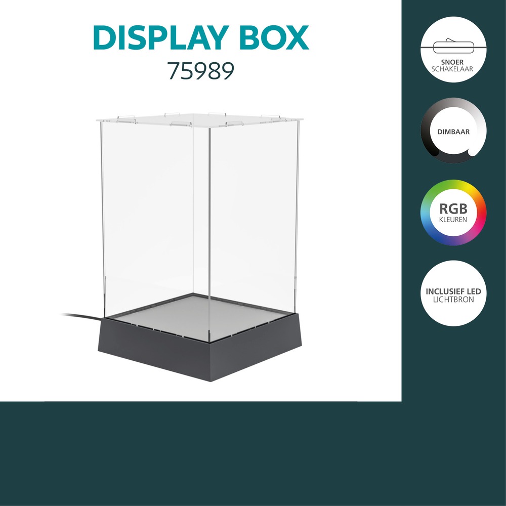Lampe de table Display Box Vitrine Eglo 9008606392476