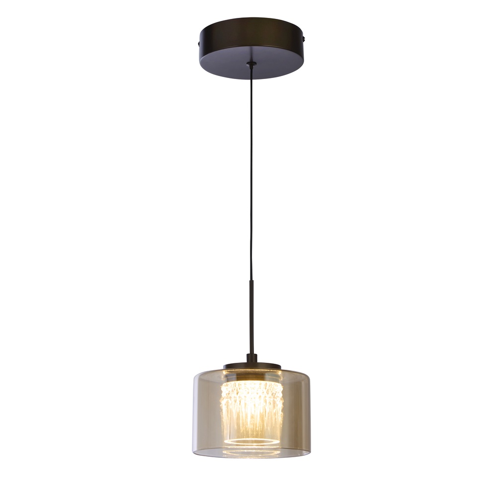 Lampe pendante de conception Tumblers Bronze uniquement