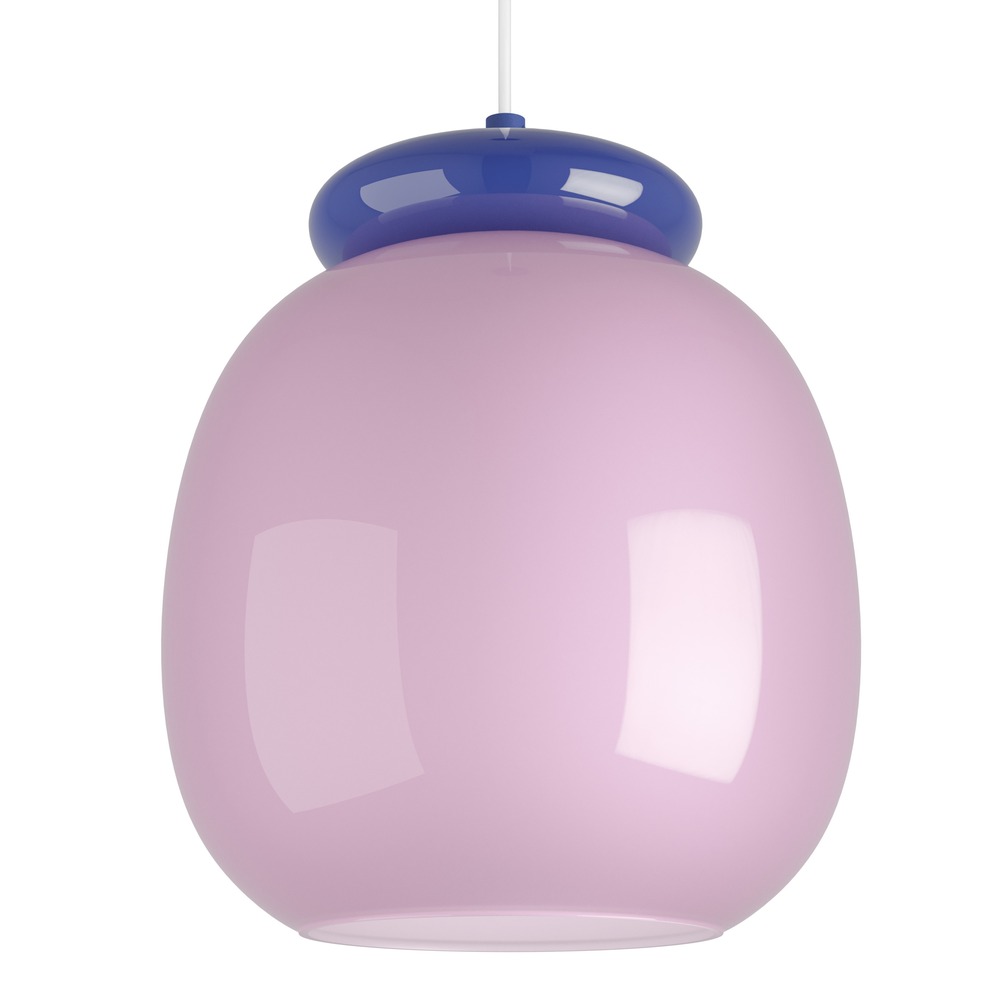 Lampe pendante de conception Berardelli rose avec bleu Ø 23cm Eglo 9008606404933