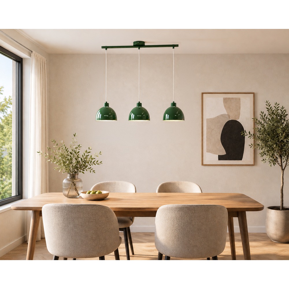 Lampe suspendue Cazalilla Vert Eglo 9008606405657