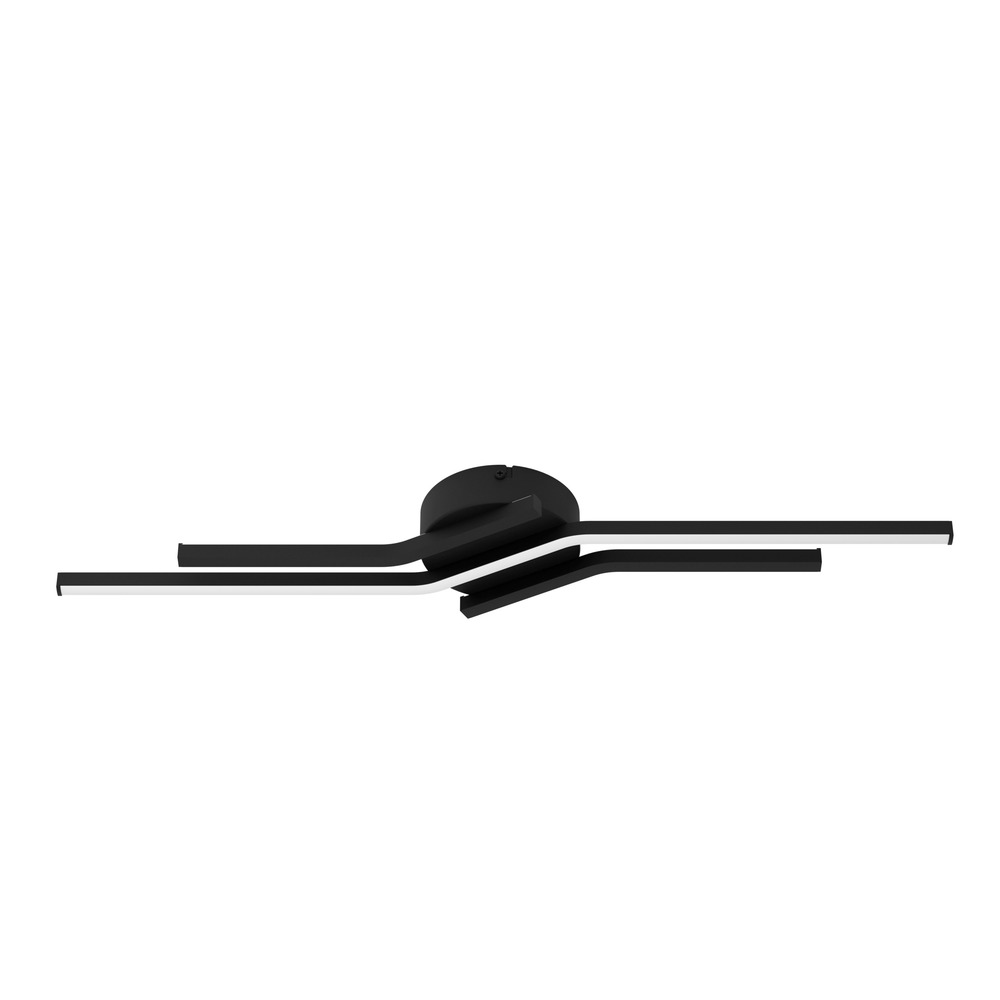 Lampe de plafond à design Amandolo 1 Noir Eglo 9008606391523