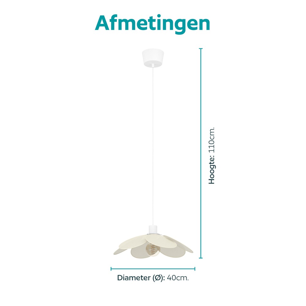 Lampe suspendue Binacua blanc Ø 40cm Eglo 9008606405787