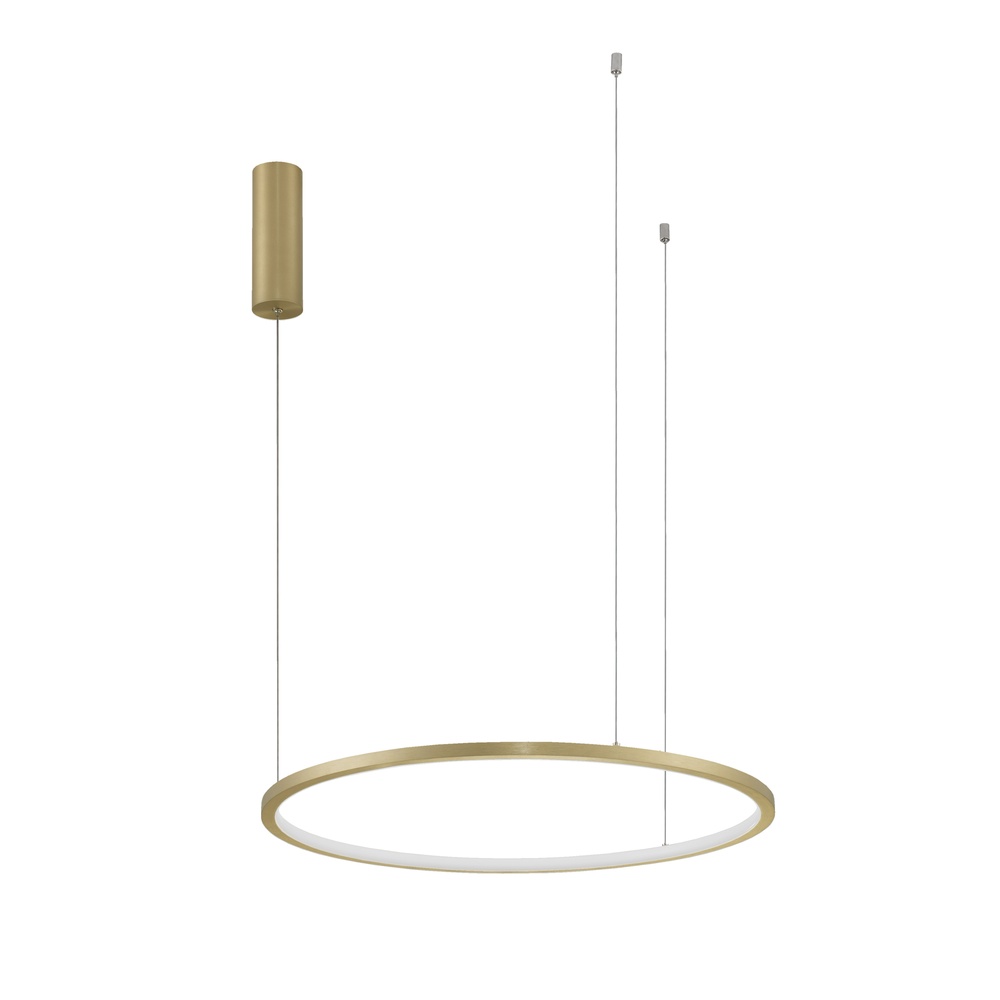 Ronde hanglamp Tarquin goud Ø 60cm Lyora 5212017438270