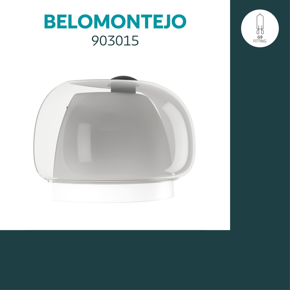 Lampe murale de conception Belomontejo Noir Eglo 9008606406708