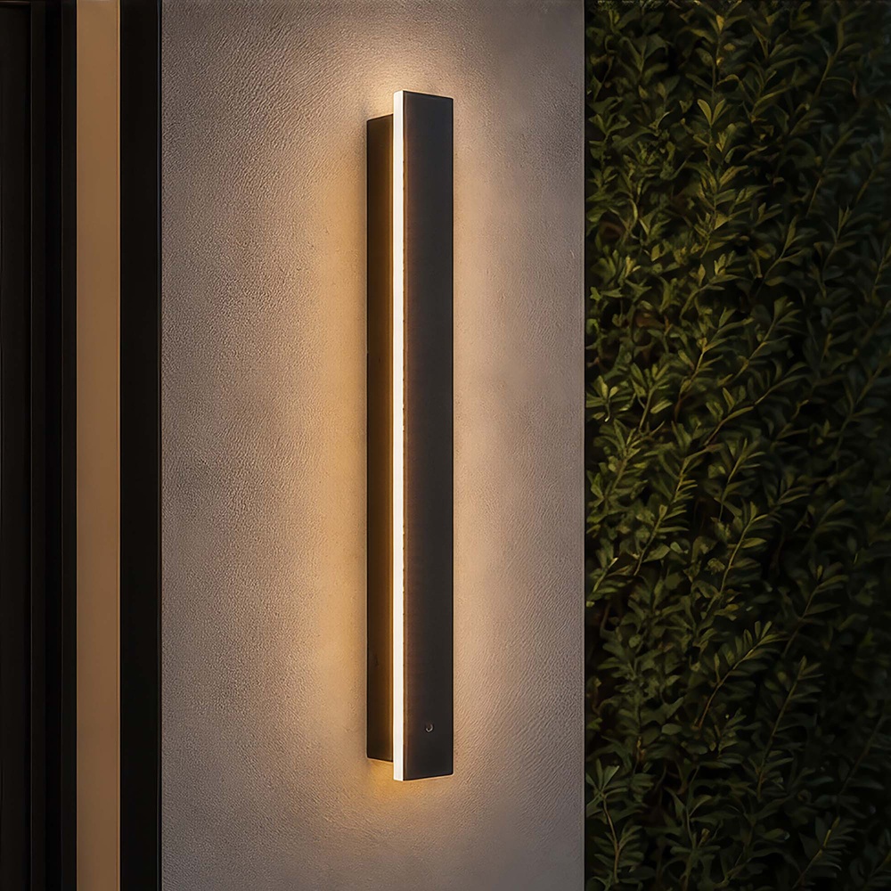 Lampe murale de conception Black Line Noir 60 cm Searchlight 5,05342E+12