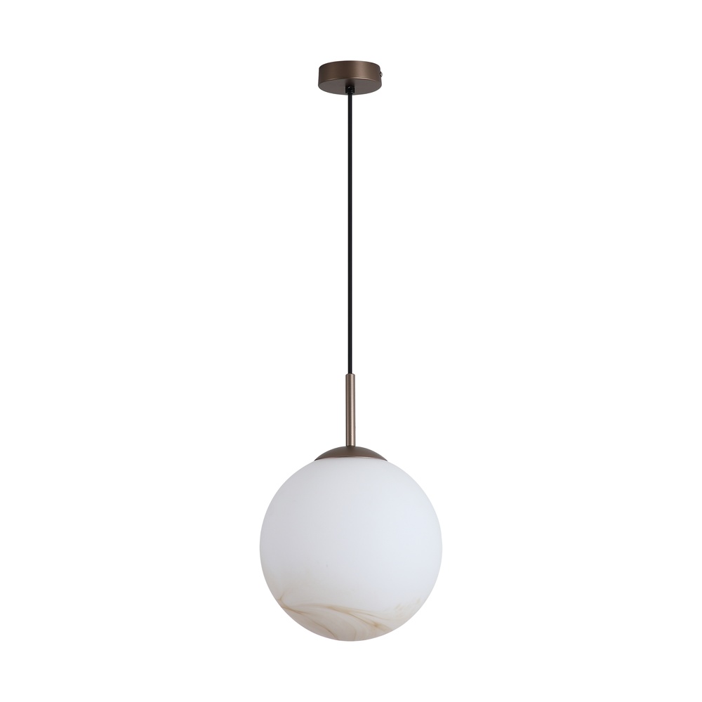 Lampe suspendue Carrara 1-brun clair Searchlight 5,05342E+12