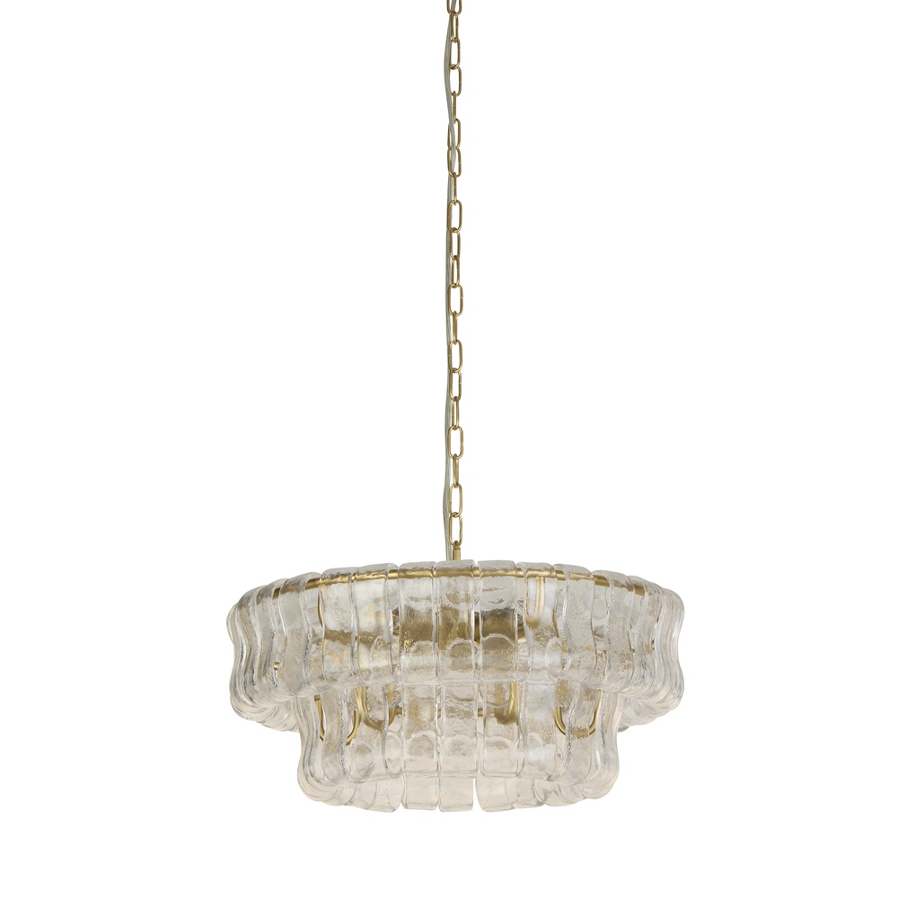 Chandelier Bowlight Ø 46 cm d’or Searchlight 5,05342E+12