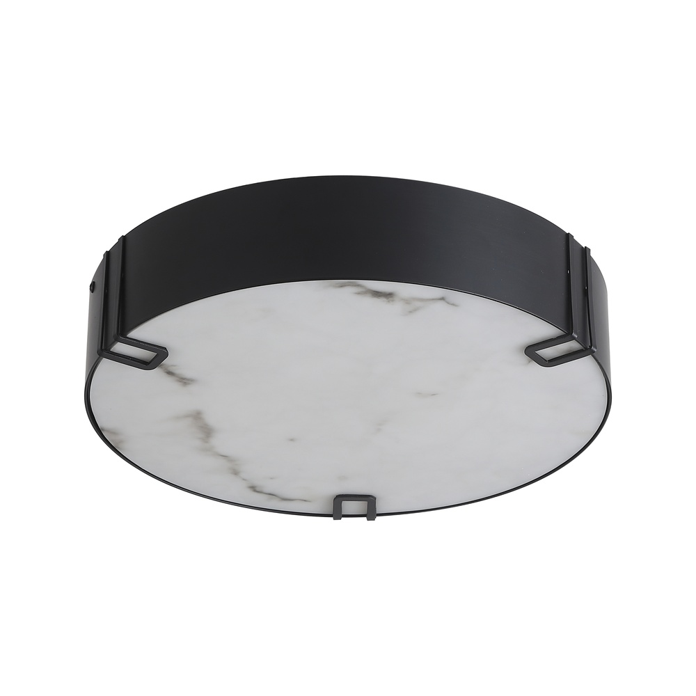 Conception de plafonds Marmo noir Ø 35cm Searchlight 5,05342E+12