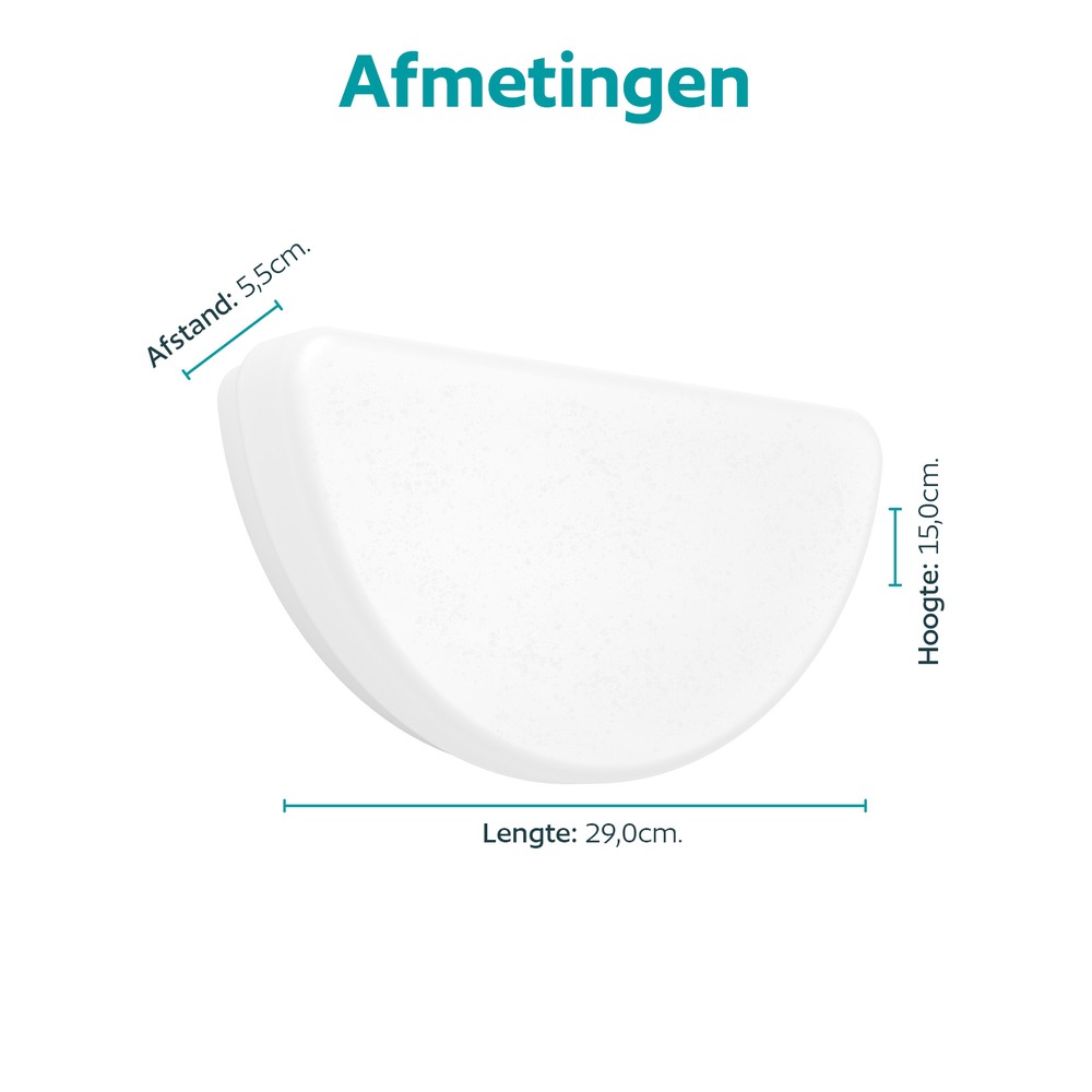 Lampe murale Pogliola E 29 cm de blanc Eglo 9002759742720