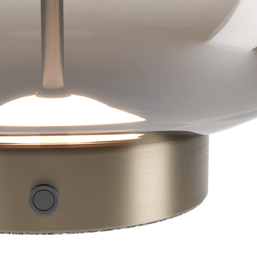 Lampe de table unique Optica 1 bronze Eglo 9008606391042