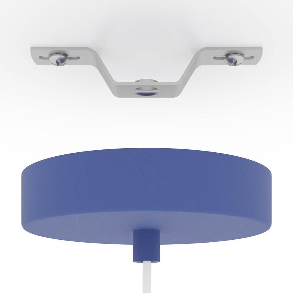 Lampe pendante de conception Berardelli rose avec bleu Ø 32cm Eglo 9008606405015
