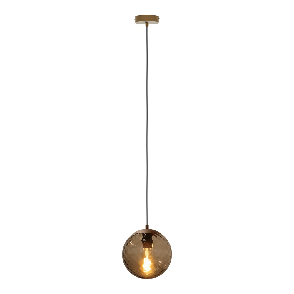Lampe suspendue Rondo 2 Bronze foncé Eglo 9008606390212